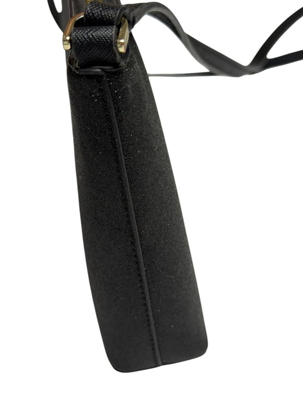 Kate Spade Joeley Glitter Crossbody Bag Purse Black - Picture 5 of 12